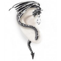 Crystal Dragon Ear Wrap