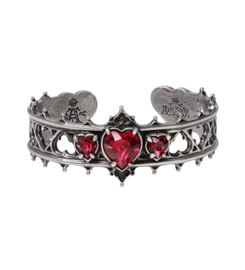 Elizabethan Pewter Cuff Gothic Bracelet