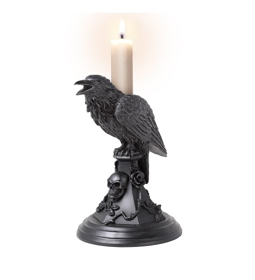 Poe's Raven Candle Stick