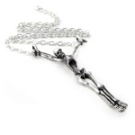 Lost Soul Skeleton Pewter Necklace