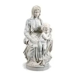 Madonna of Bruges by Michelangelo Museum Replica Statue