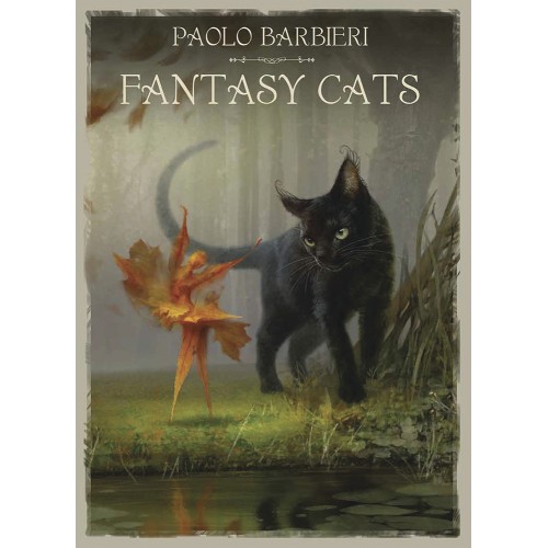 Barbieri Fantasy Cats Book, Journal, Paolo Barbieri