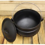 Cast Iron Potjie Cauldron - 1.25 Gallons Size 2