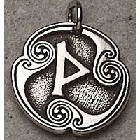 Wynn - Rune of Joy Pewter Talisman