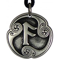 Ansur - Rune of Communication Talisman Pendant