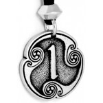 Isa - Rune of Duration Pewter Talisman