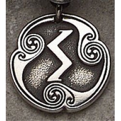 Sigel - Rune of the Sun Pewter Talisman