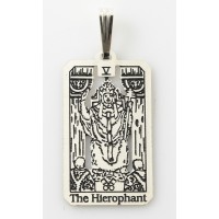 The Hierophant Small Tarot Pendant