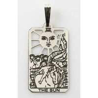 The Sun Small Tarot Pendant