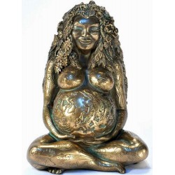 Gaia Mother Earth Statue - Bronze