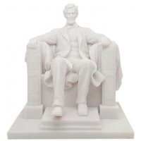 Abraham Lincoln Memorial Marble Statue