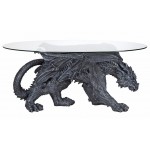 Shire Dragon Glass Topped Coffee Table