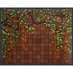 Frank Lloyd Wright Martin House Wisteria Glass Panel