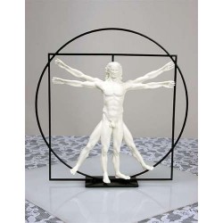 Vitruvian Universal Man by DaVinci Museum Replica Statue