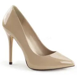 Amuse Cream 5 Inch High Heel Pump