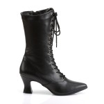 Black Victorian Ankle Boots