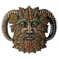 Greenman Fall Wall Plaque