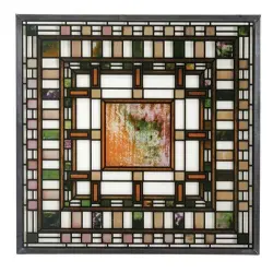 Frank Lloyd Wright D.D. Martin House Stained Glass Art