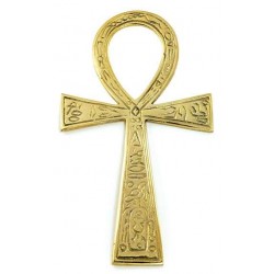 Ankh - Large Brass Egyptian Ankh 6.5 Inches