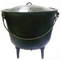 Cast Iron Potjie Cauldron - 14.75 Gallon Size 20